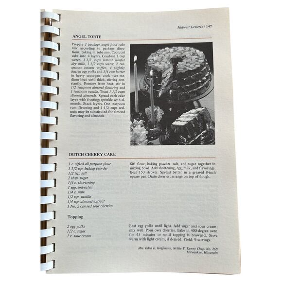 Favorite Eastern Star Recipes American Cooking Cookbook (Paperback, 1972) - Picture 6 of 8